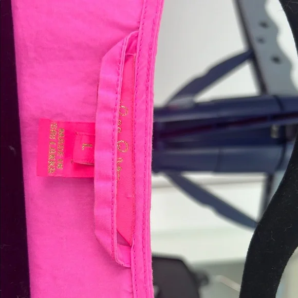 Lilly Pulitzer Pink Ruffled Tiered Sundress with Bishop Sleeves - Picture 2 of 4